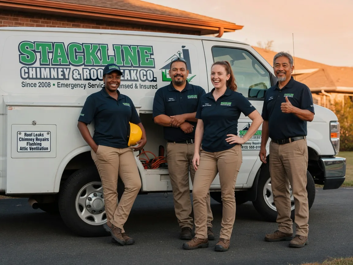 Chimney flashing repair company in North Bend, OH